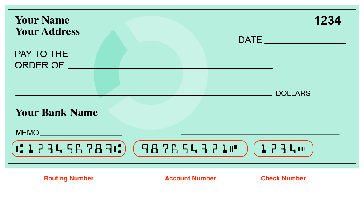 PNC account number. Account number Georgia. Carry out Routine checks in Space.