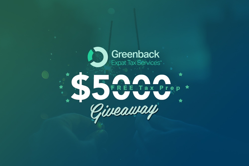 Greenback Giveaway: Free Overseas Tax Return Prep