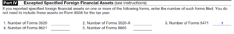 US expat tax return form 8938 assets