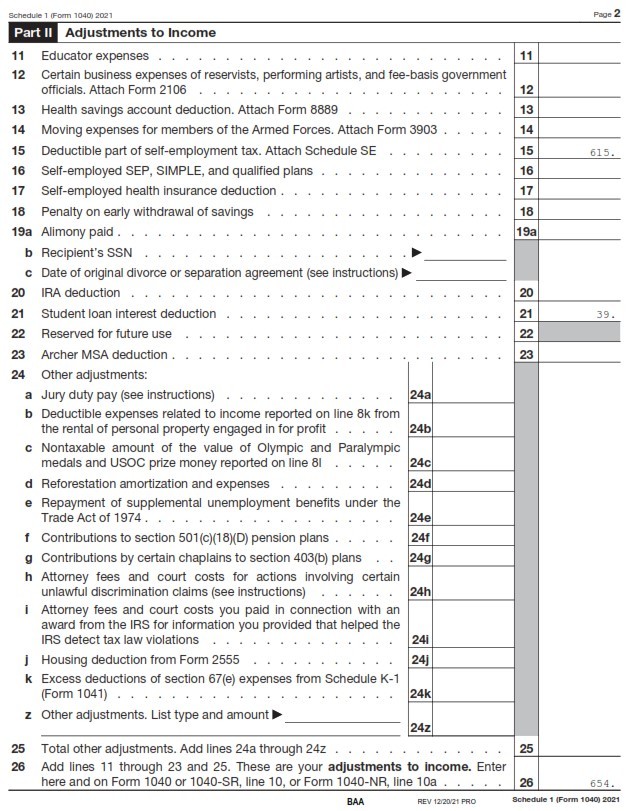Completing Form 1040 And The Foreign Earned Income Tax Worksheet