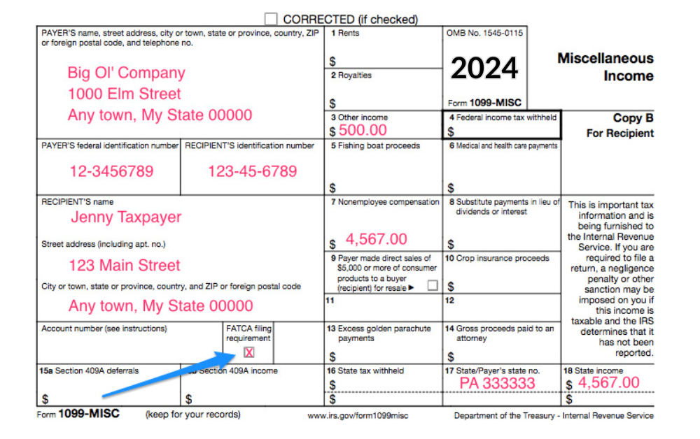 fatca filling requirement
