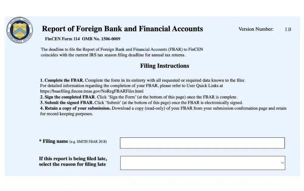 FinCEN Form 114 (FBAR) Explained: How to Report Foreign Bank Accounts