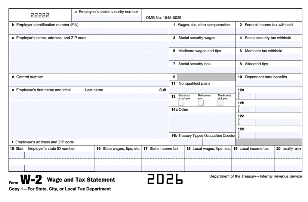 W-2 Form