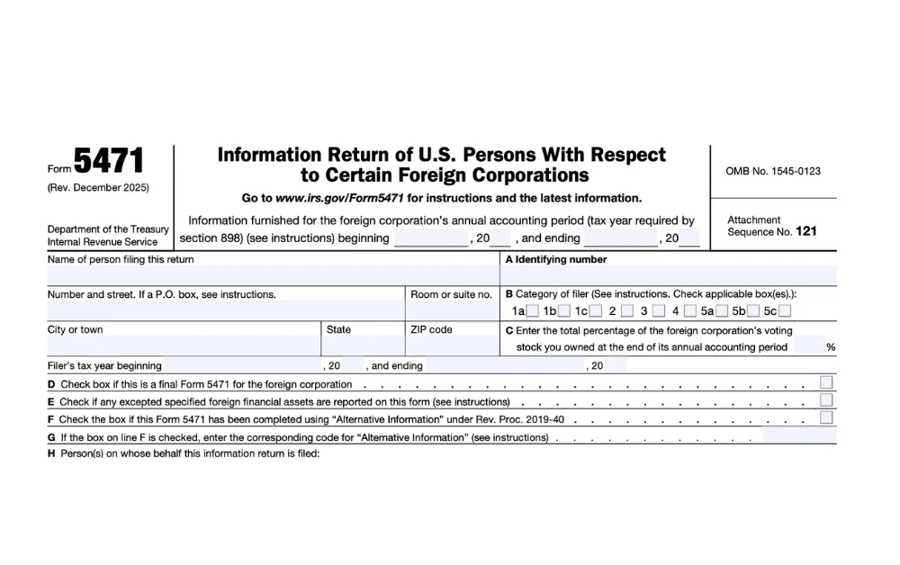 Form 5471 for Expats Explained: Filing Requirements and $10,000+ Penalties