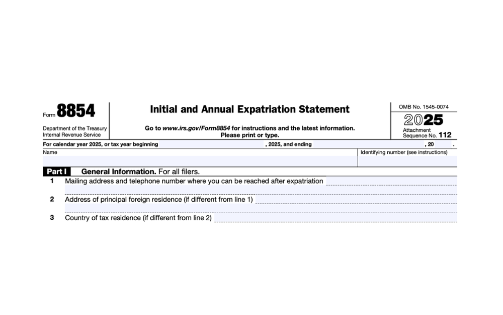 Do I Need to File Form 8854 to Renounce U.S. Citizenship or End My Green Card?