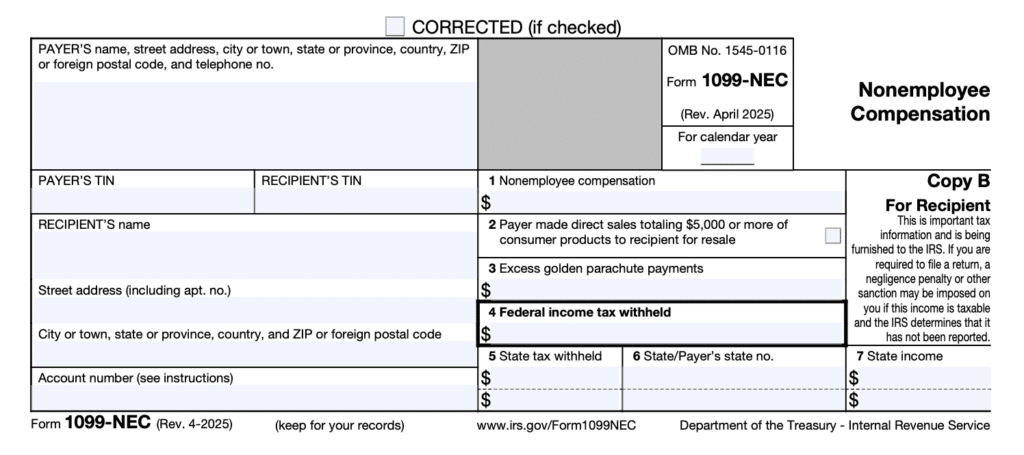 Form 1099-NEC