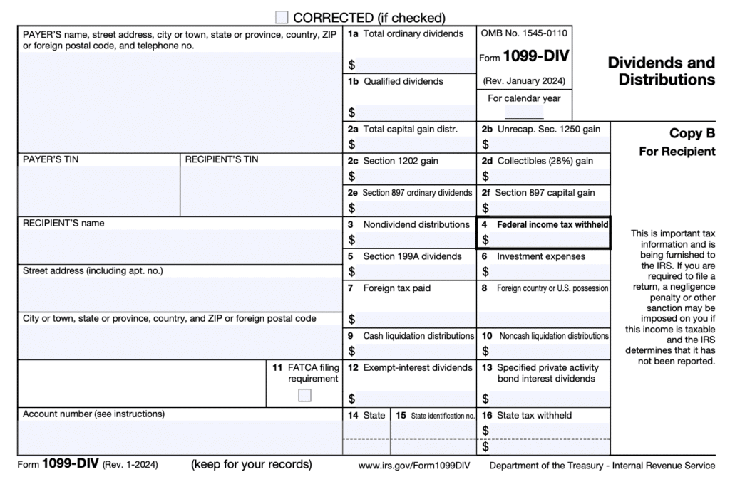 Form 1099-DIV