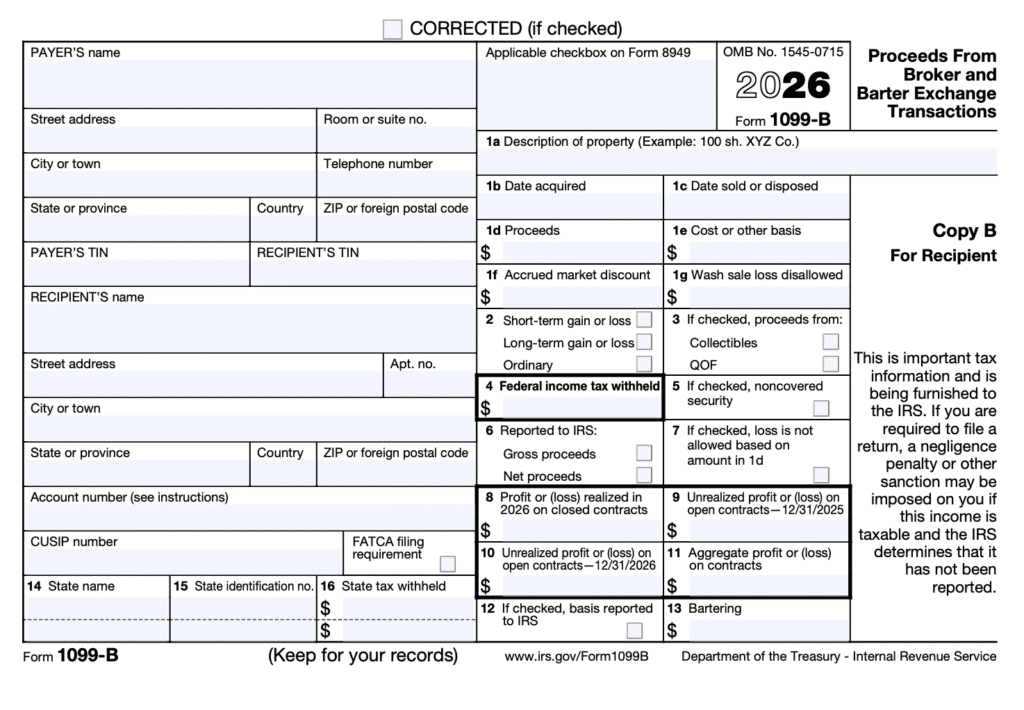Form 1099-B