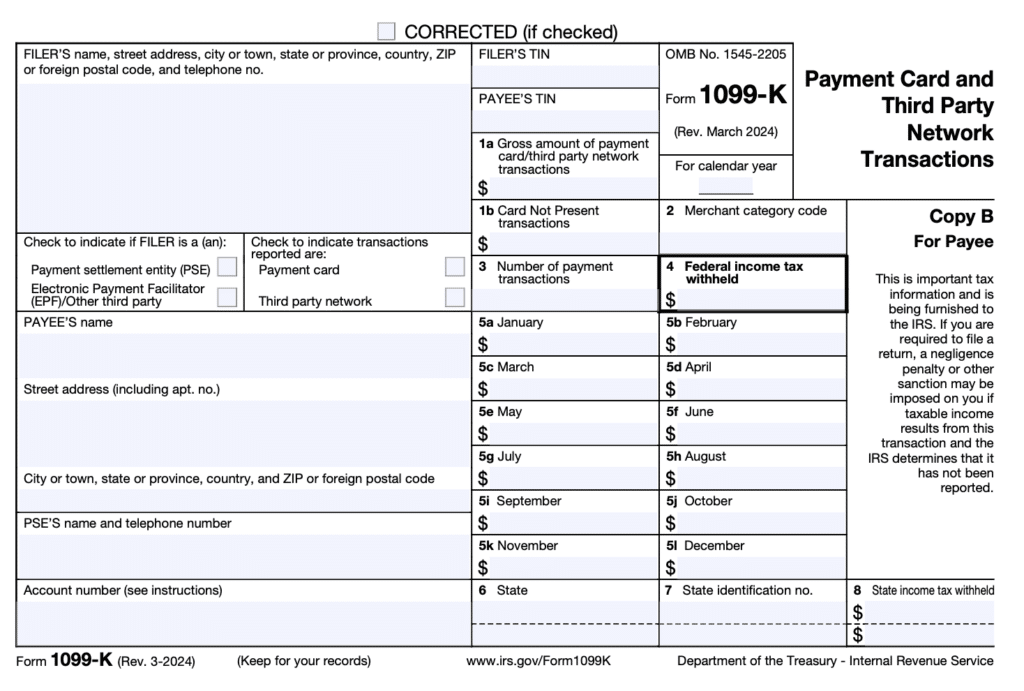 Form 1099-K