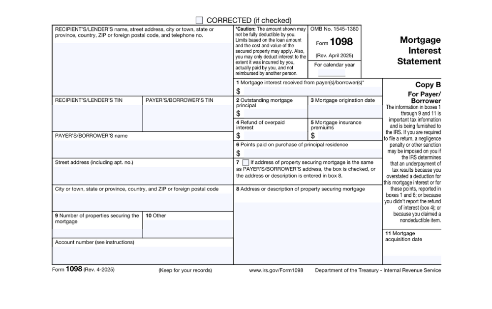 What Is Form 1098? Mortgage Interest, Tuition, and More