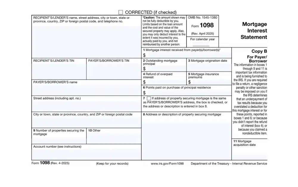 Form 1098 for Expats Explained: Mortgage Interest, Tuition, and Student Loans