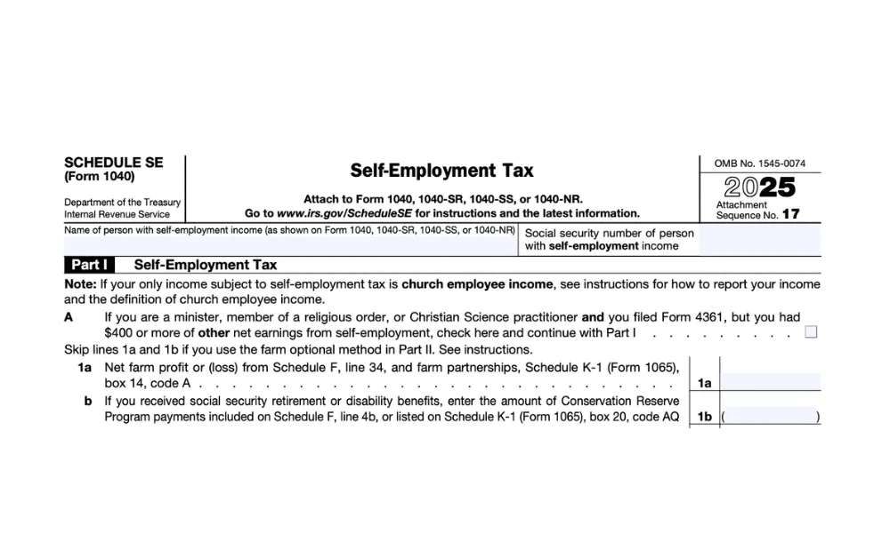 Schedule SE for Expats Explained: Calculating Self-Employment Tax