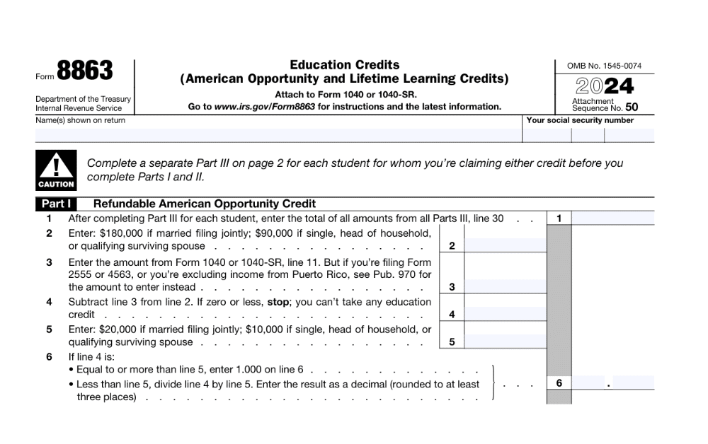 Form 8863: How to File Education Credits as an American Expat 