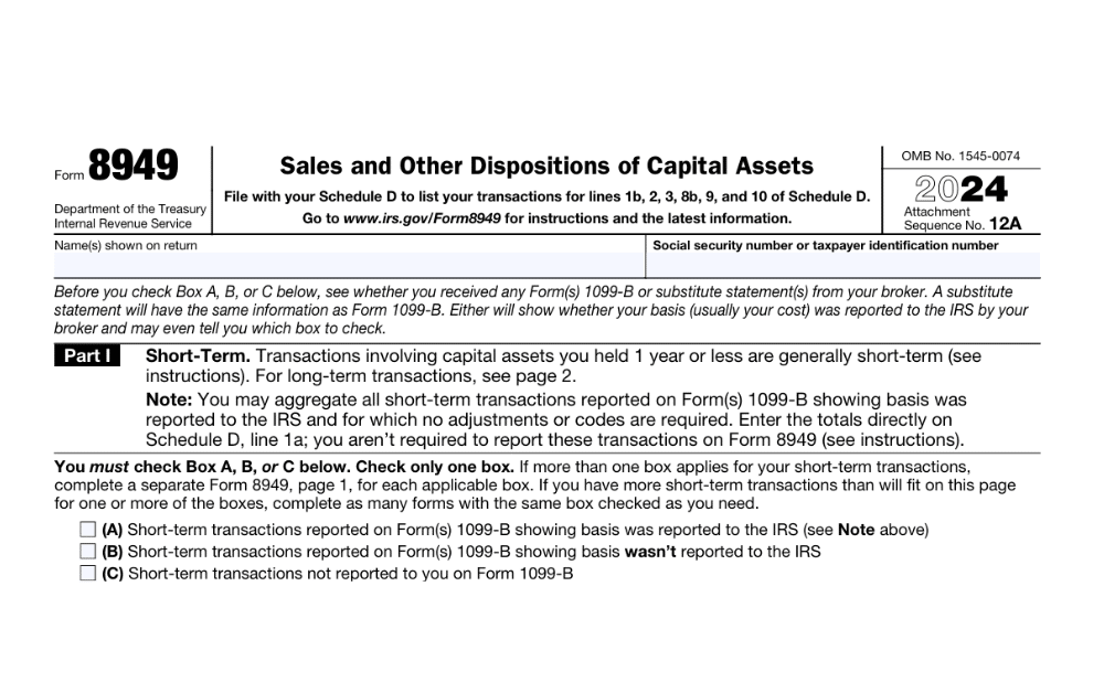 Form 8949