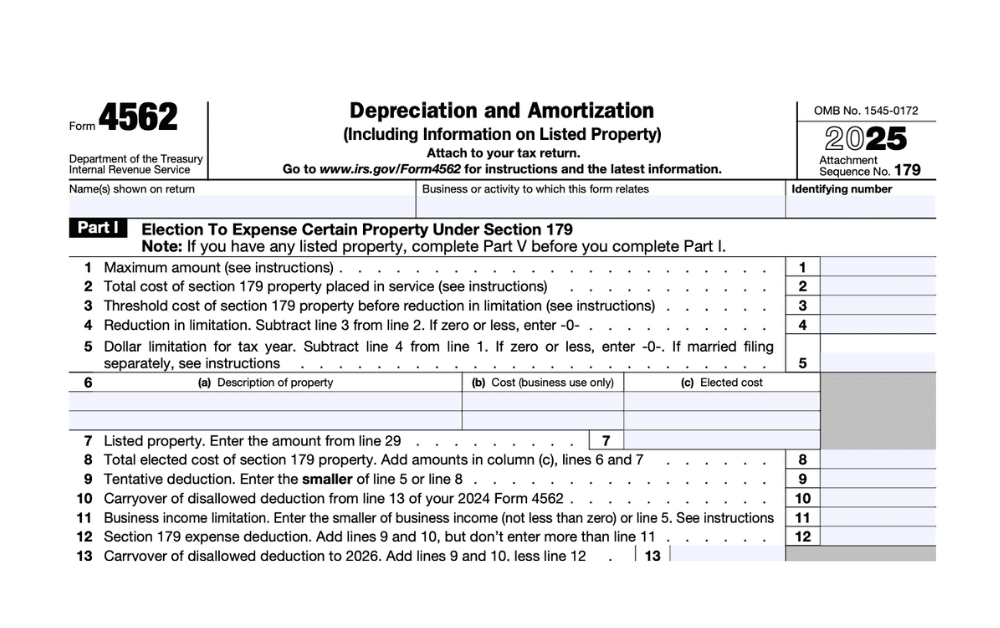 Form 4562: When Do American Expats Need This Depreciation Form?
