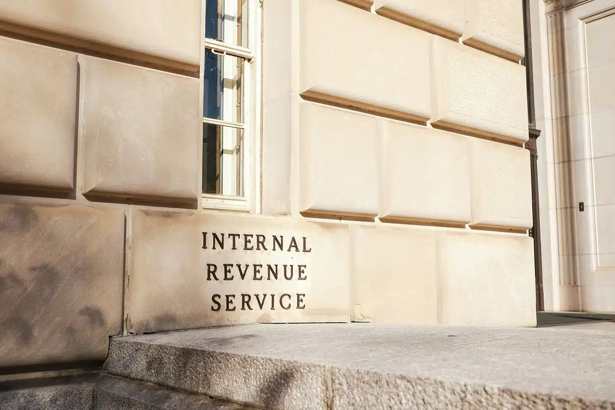 The IRS headquarters building in Washington, D.C.