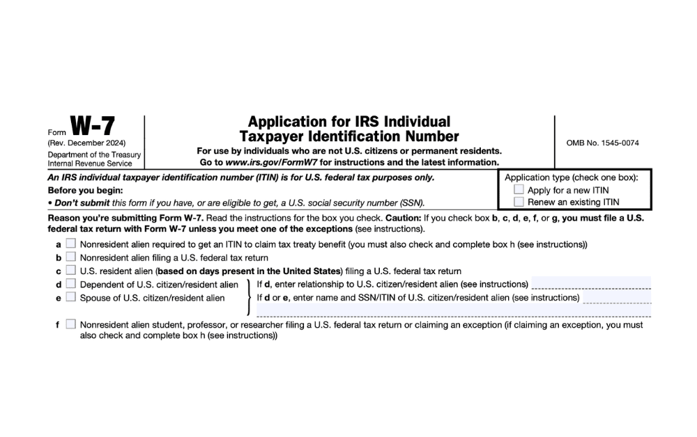 What Is Form W-7 and Why Do Expat Families Need It?
