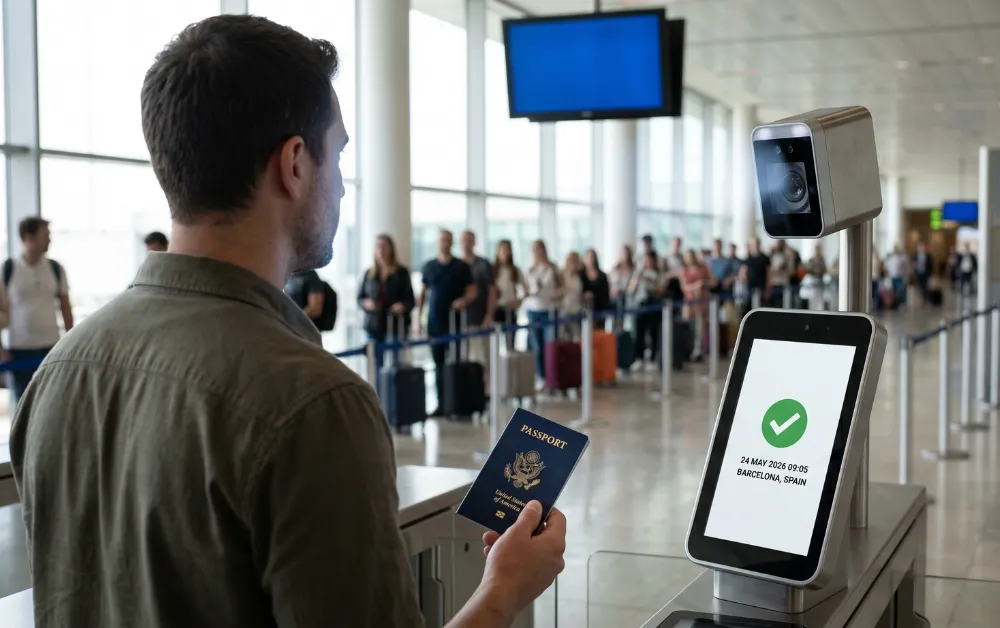 Europe’s New Biometric Border Is Logging the Days That Drive Your U.S. Taxes