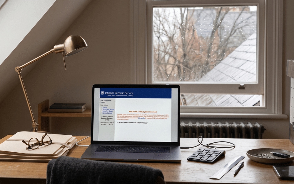 IRS Retires FIRE, Its 1099 E-Filing System, on November 19